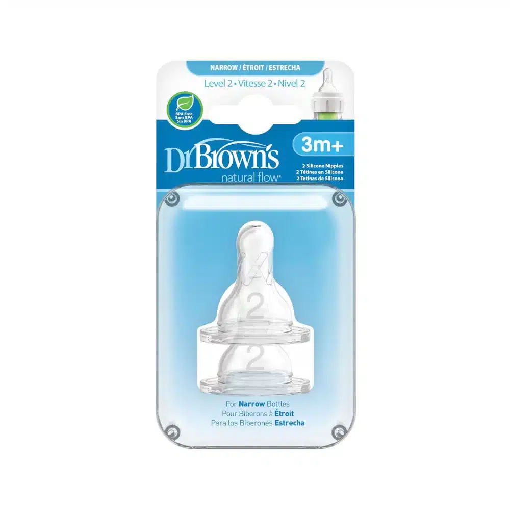 سرشیشه دو عددی باریک لول2  3 dr browns