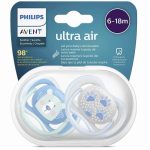 پستانک الترا ایر 6-18 ماه اونت مدل خرس آبی Philips Avent - تصویر 2