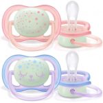 پستانک الترا نایت 0-6 ماه اونت مدل ستاره و گربه Philips Avent