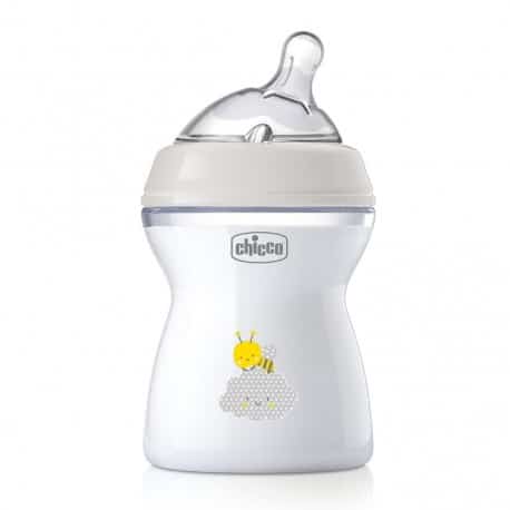 شیشه شیر جریان متوسط Step Up New چیکو 250 میل طرح زنبور Chicco