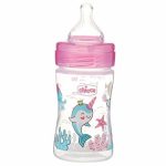 شیشه شیر Well being چیکو 150 میل مدل دلفین Chicco - تصویر 2
