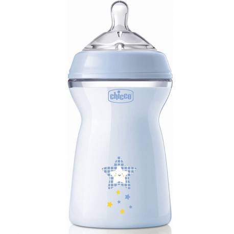 شیشه شیر نچرال فلینگ چیکو 330 میل طرح ستاره Chicco
