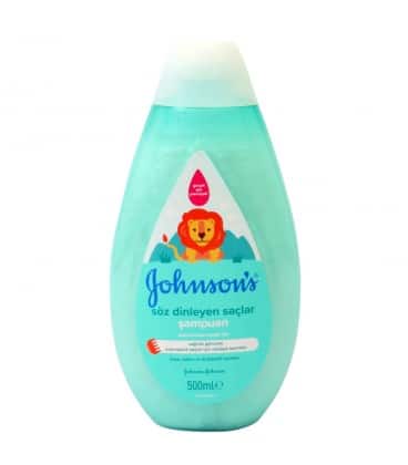 شامپو نرم کننده مو سر بچه جانسون 500 میل JOHNSONS
