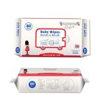 دستمال مرطوب 80 عددی بیبی سیل Babisil Baby Wipes Hand & Mouth - Image 5