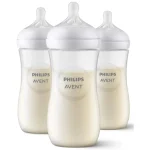 شیشه شیر طلقی 260 میل سه عددی نچرال فیلیپس اونت phlips avent - تصویر 2