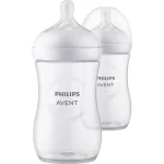 شیشه شیر نچرال 260 میل 2 عددی فلیپس اونت Philips Avent - تصویر 7