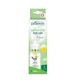 شیشه شیر پیرکس 120میل آپشن پلاس باریک طرح خروس dr browns - تصویر 2