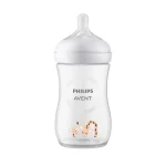 شیشه شیر ضد چکه 260 میل اونت طرحدار زرافه و کوالا Avent - Image 4